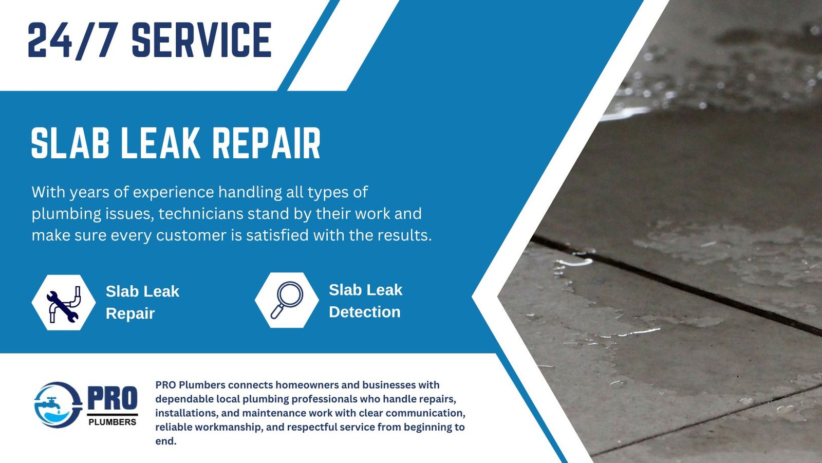 Slab Leak Repair in Burleson