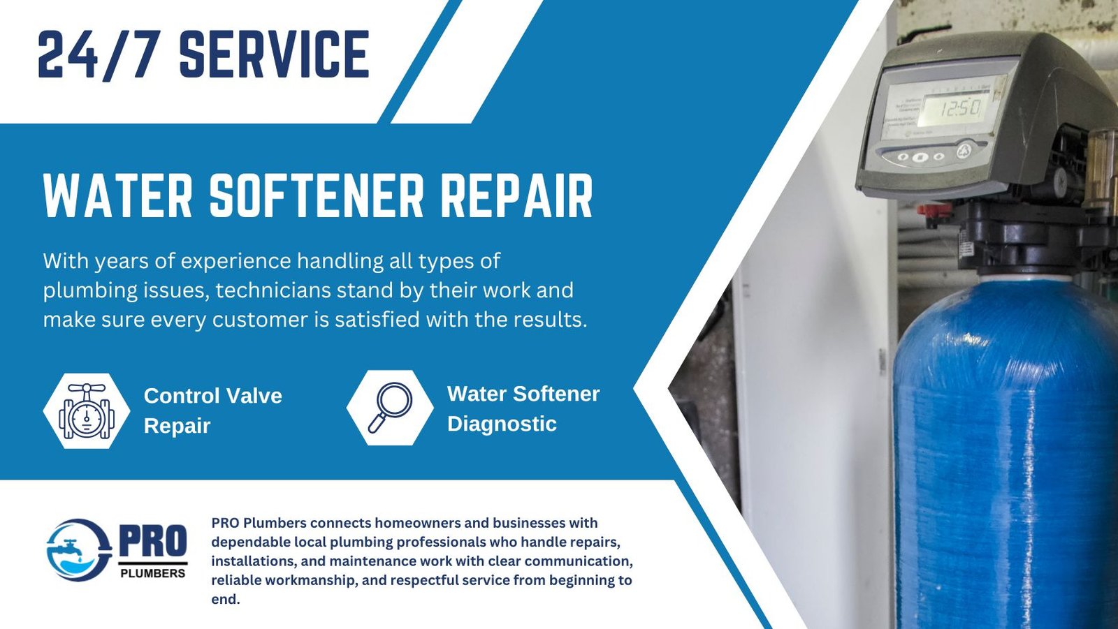 Water softener repair in Burleson, TX